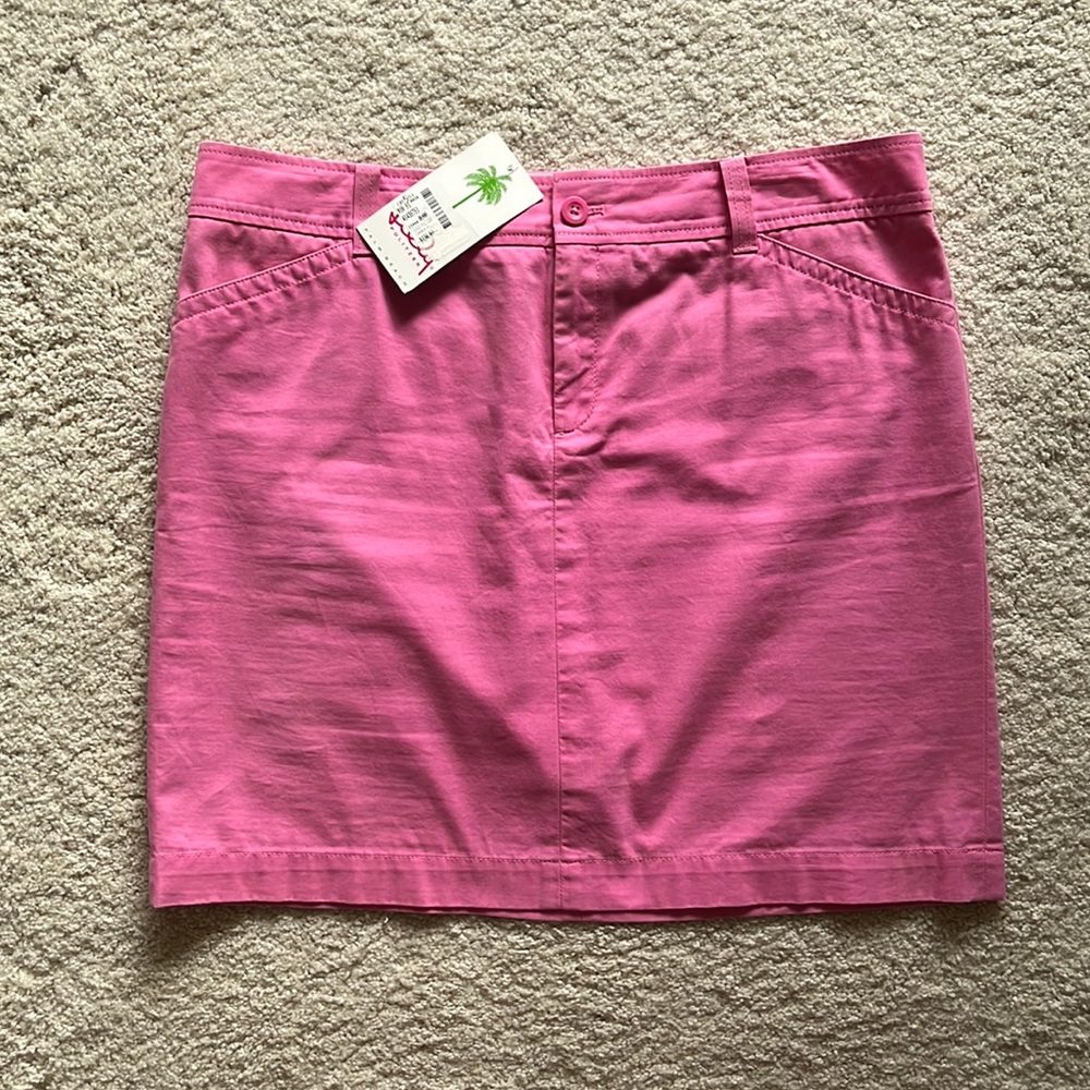 Lilly Pulitzer Pink Cargo Skirt